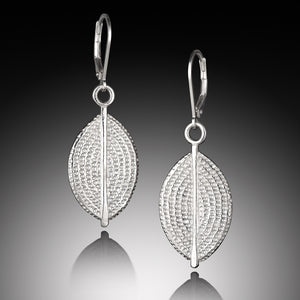 silver, earrings, Mandala Collection, handcrafted