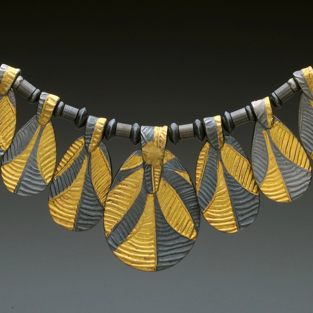 Seven Petal Keum-Boo Power Necklace