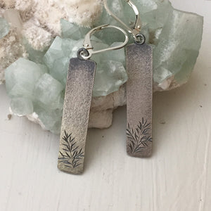 Silver Spruce Earrings