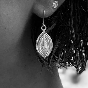 silver, earrings, Mandala Collection, handcrafted